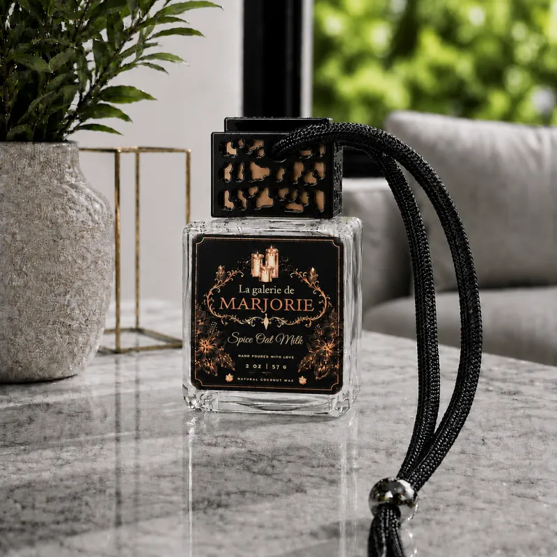 Car Diffuser– Black Top – 2 Oz / 57 G