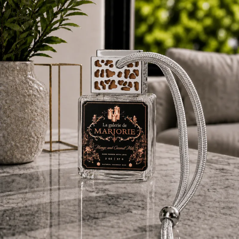 Car Diffuser – Silver Top – 2 Oz / 57 G