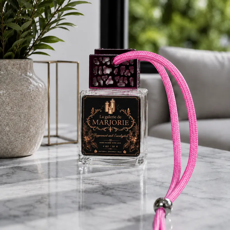 Car Diffuser– Pink Top – 2 Oz / 57 G