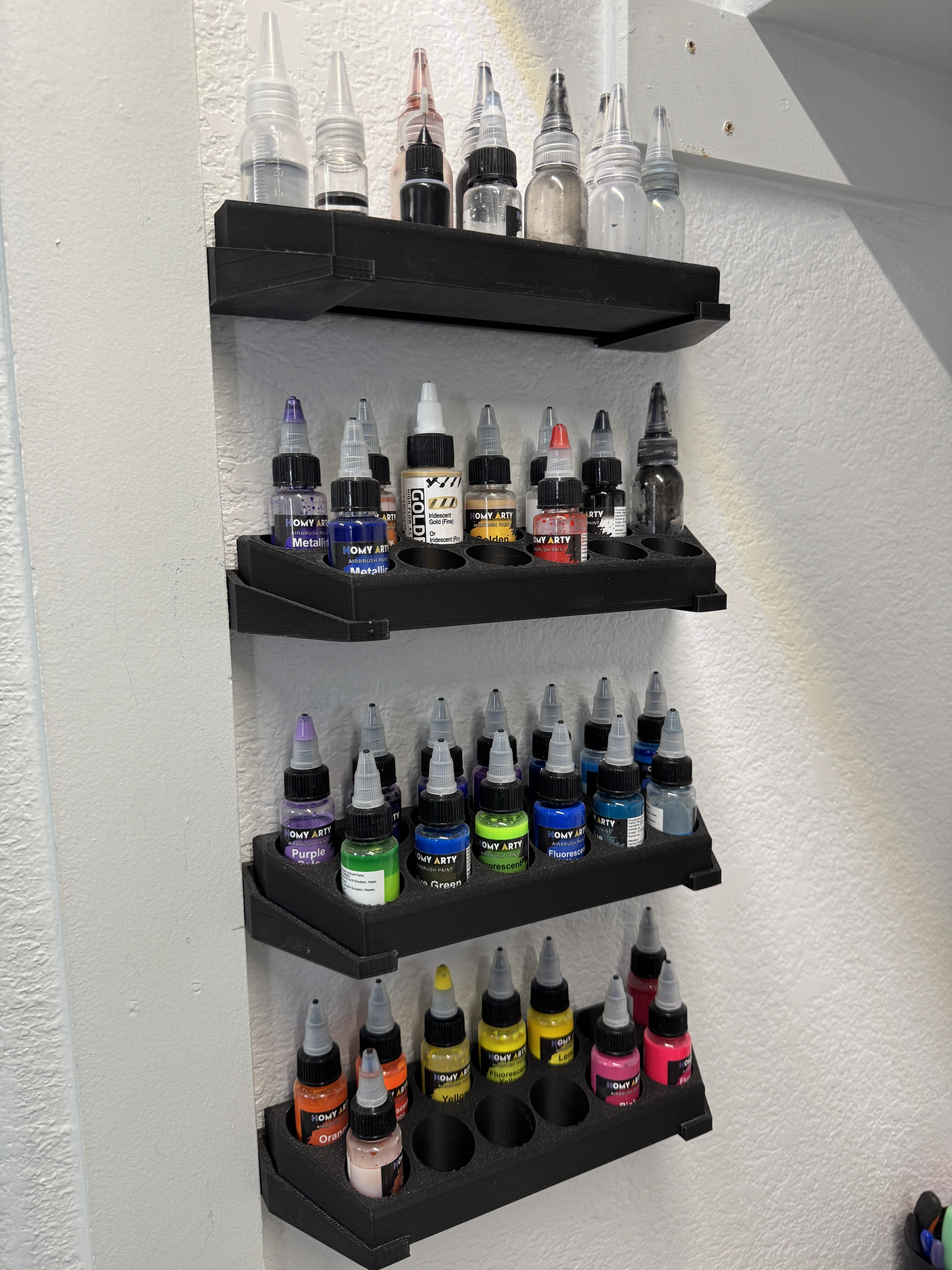 Wall Mounted Paint Holder