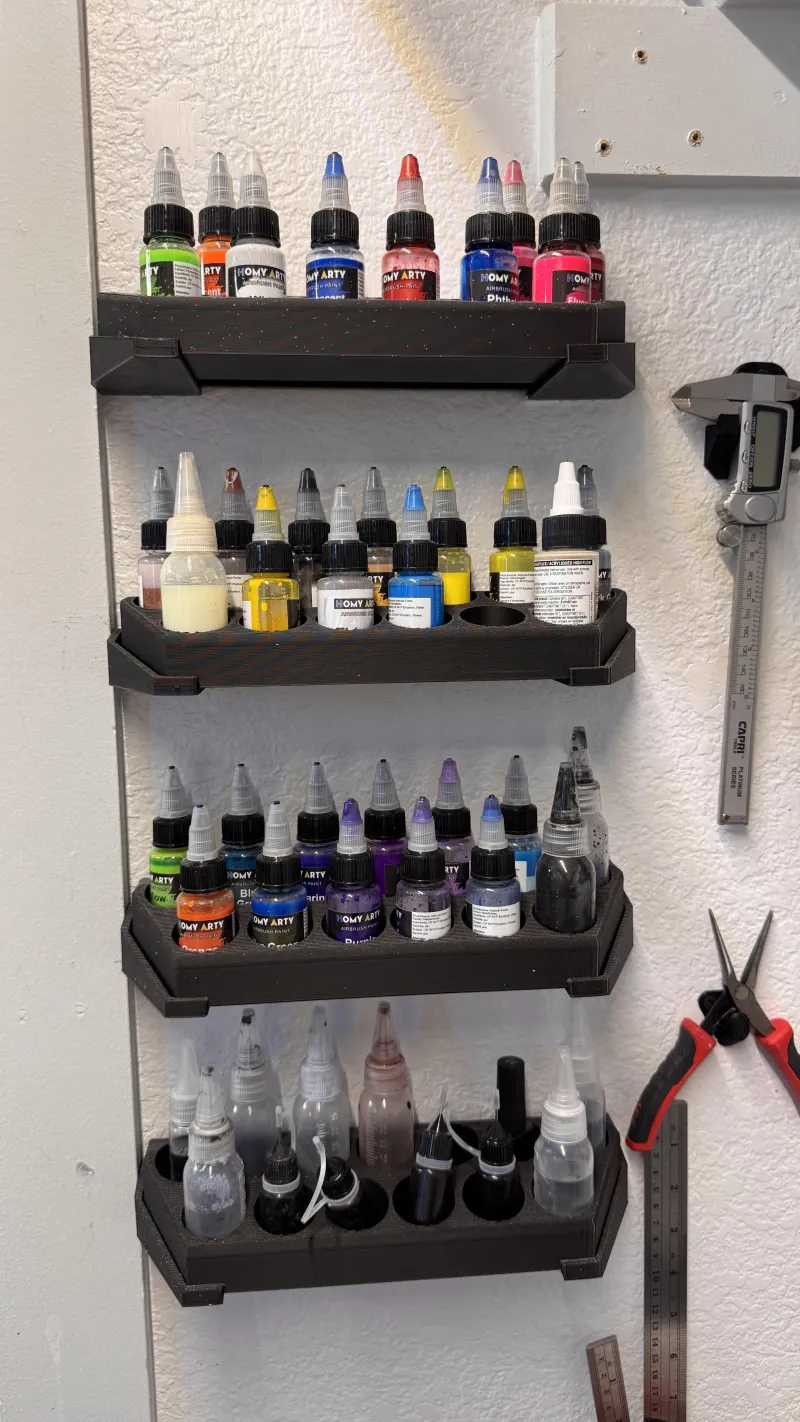 Modular Wall Paint Holder (3D file)