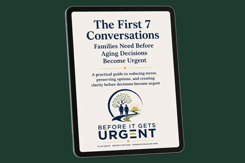 The First 7 Conversations for Families with Aging Parents