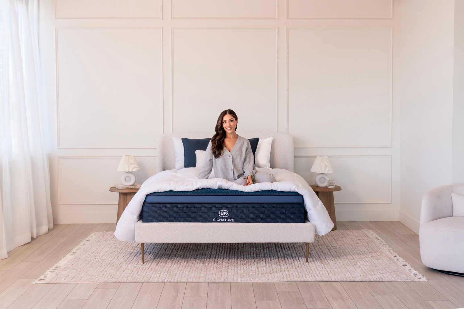 Brooklyn Bedding Signature Hybrid with Cloud Pillowtop - Soft