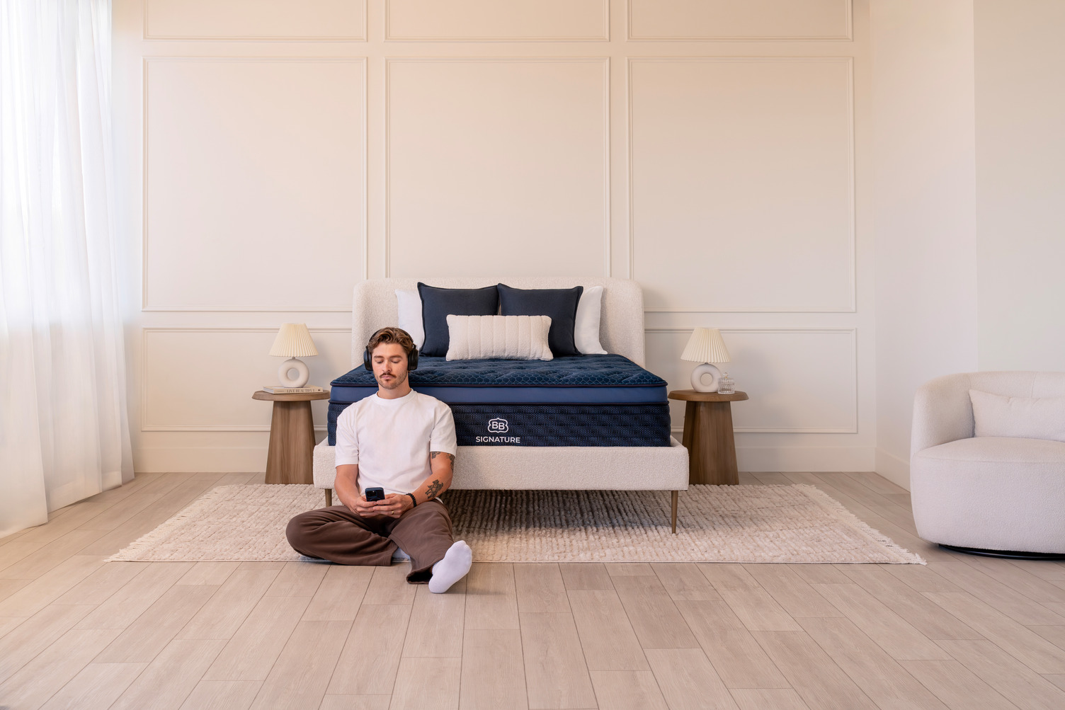 Brooklyn Bedding Signature Hybrid with Cloud Pillowtop - Firm