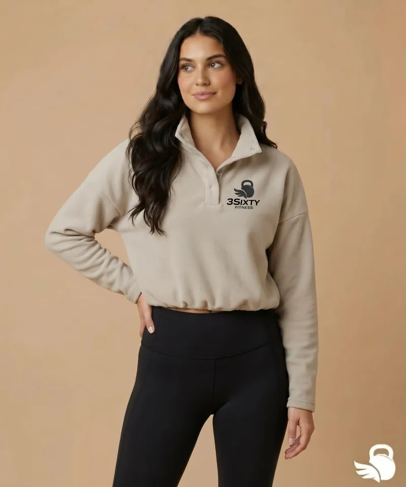 3Sixty Fitness Cropped Fleece