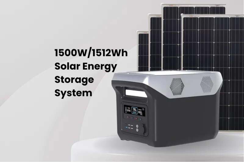 1500W/1512Wh Solar Energy Storage System