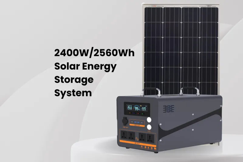 2400W/2560Wh Solar Energy Storage System 