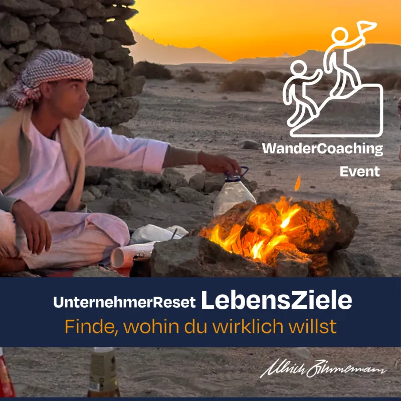 Retreat  - LebensZiele UnternehmerReset  - 6Tage Klarheit in der Wüste finden. UnternehmerRetreat in El Gouna, Ägypten