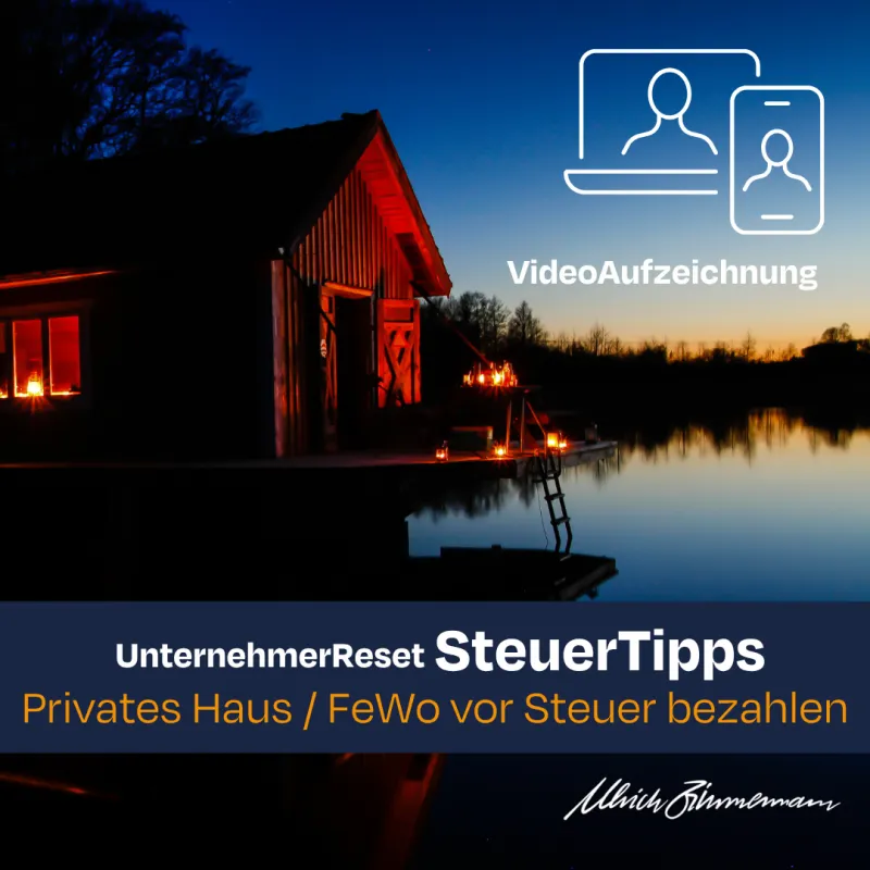 VideoImpuls - SteuerHack "Wie du dein privates Haus aus (völlig legal) nicht bezahlten Steuern tilgst"