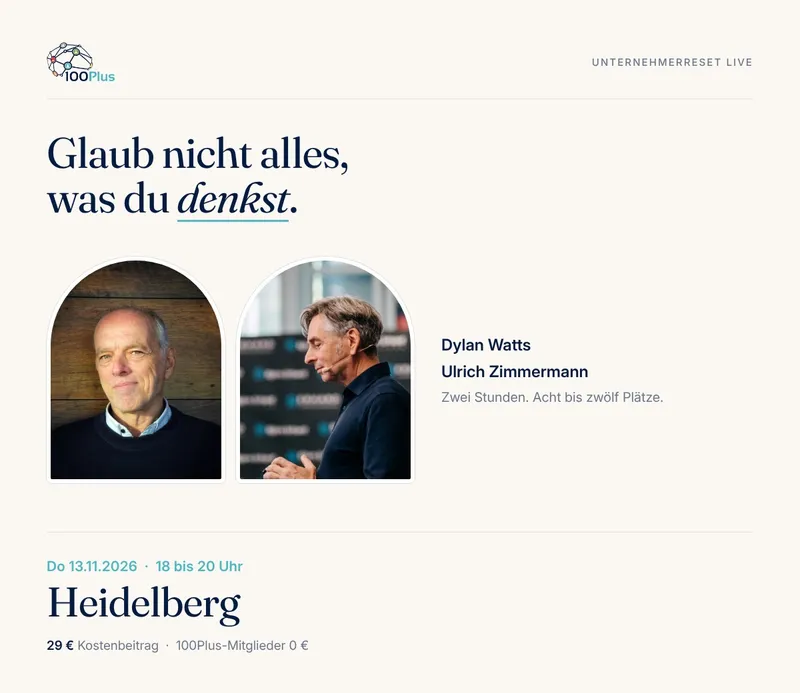 Heidelberg Glaub nicht alles, was du denkst Tour Ticket