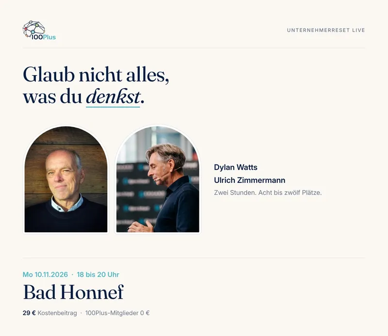 Bad Honnef Glaub nicht alles, was du denkst Tour Ticket
