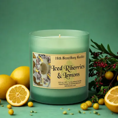 Iced Riberries & Lemons