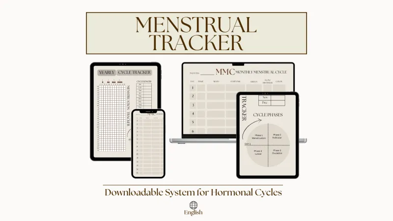 Cycle & Period Tracker Digital Download