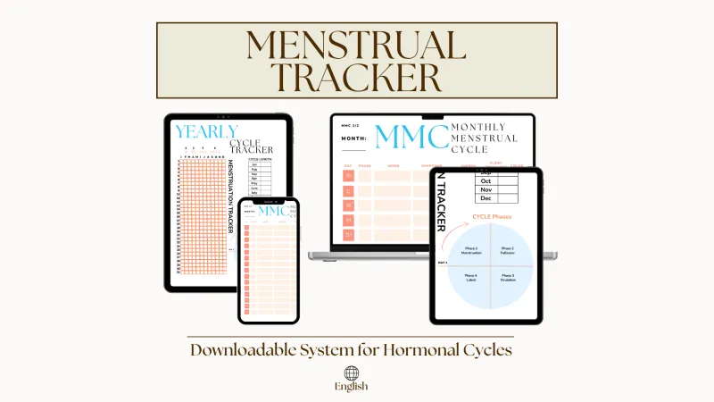 Cycle & Period Tracker Digital Download