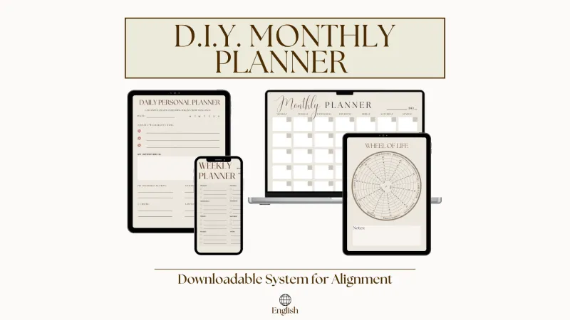 DIY Self-Care Journal Digital Download