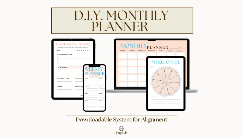 DIY Self-Care Journal Digital Download