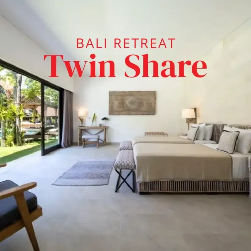 Bali Retreat Deposit 2027 - Twin Share Room 
