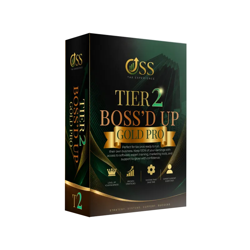 Tier 2 - Boss'd Up Gold Pro