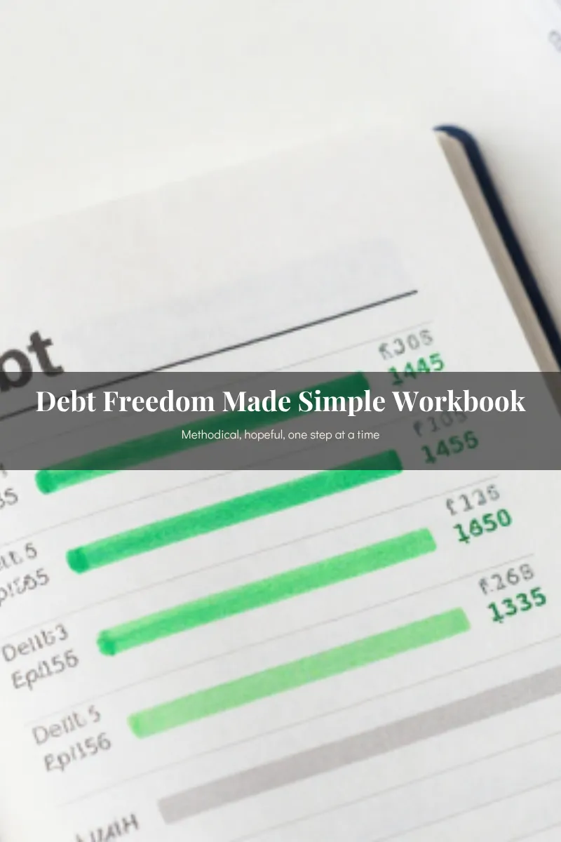 Debt Freedom Made Simple Workbook