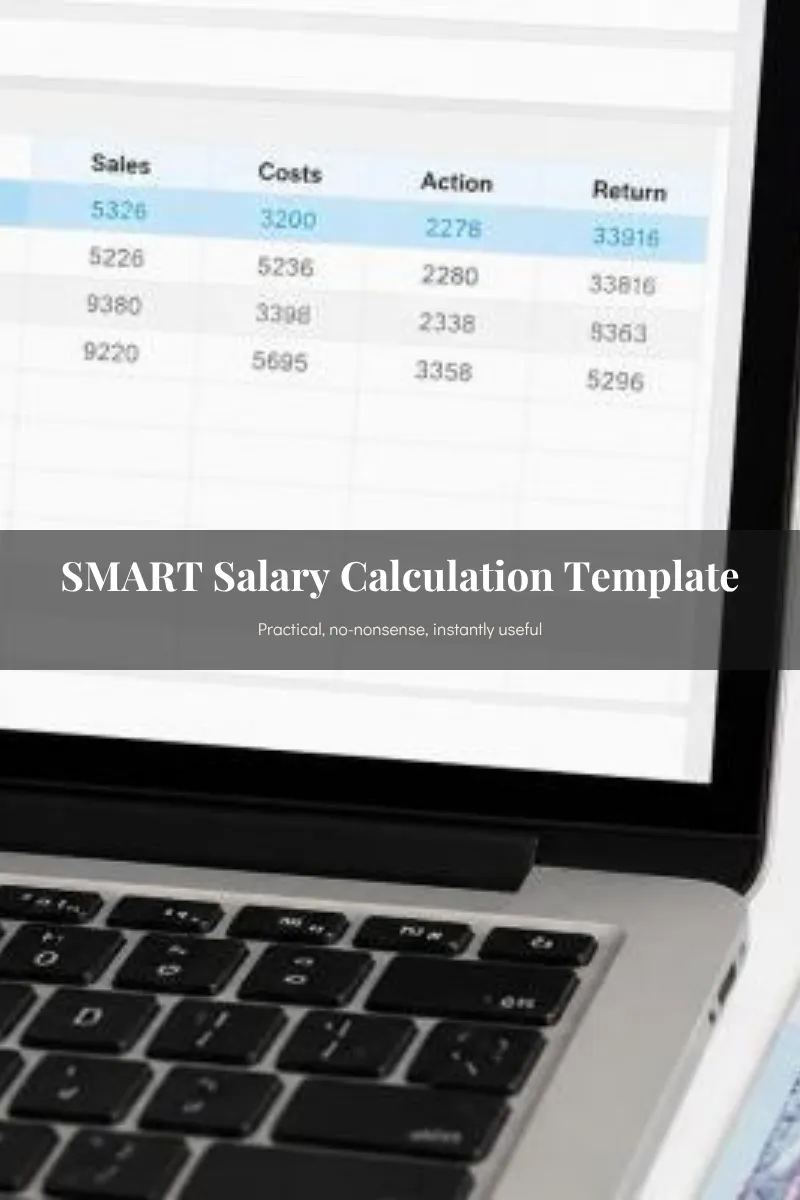  SMART Salary Calculation Template (Barbados Edition)