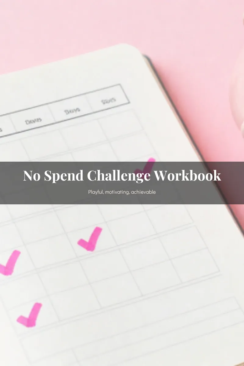No Spend Challenge Workbook