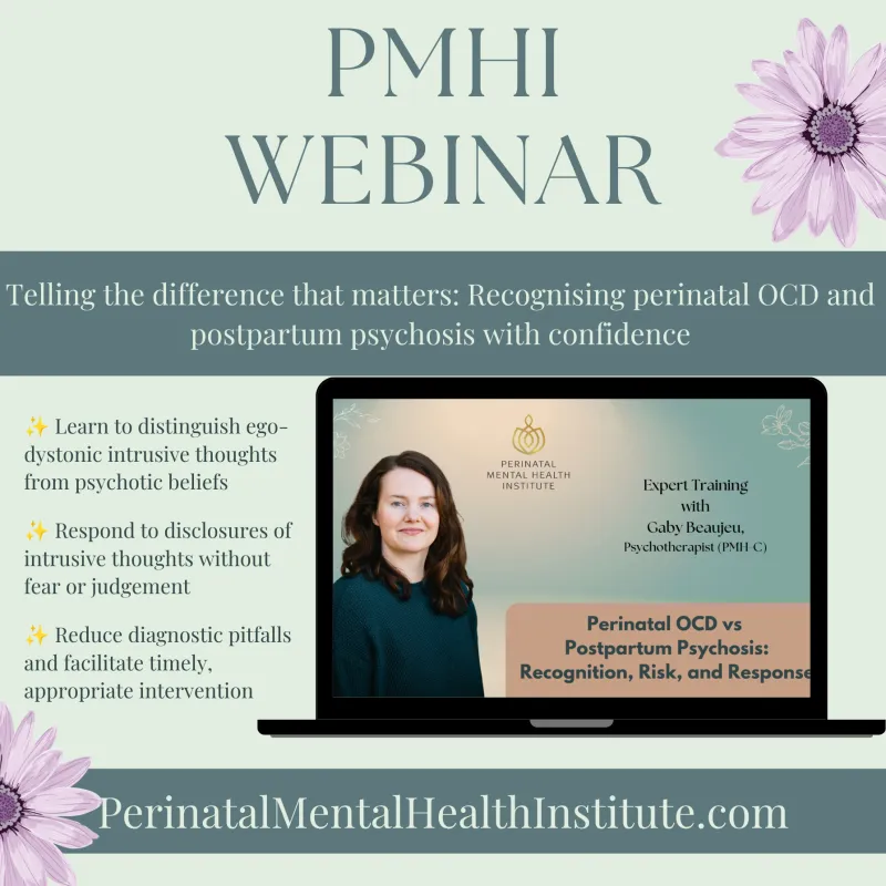 Webinar: OCD with Gaby Beaujeu