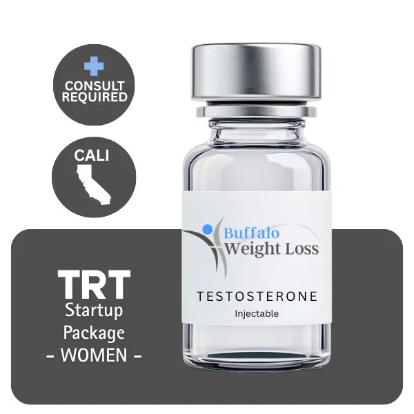 TRT CALI Women's Startup Package (Consult, Labs, Cypionate 200mg/mL 10mL)