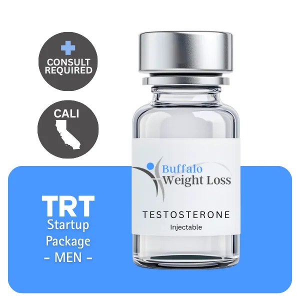 TRT CALI Men's Startup Package 60 days (Consult, Labs, Cypionate 200mg/mL 10mL + Anastrozole 24×1mg)
