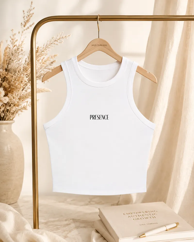 Presence Edition | Soul Threads Cropped Motion Racer Tank Top