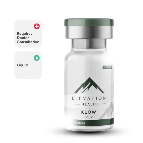KLOW (BPC-157 / GHK-Cu / KPV / TB-500) 15/50/15/15mg (5mL) (Liquid)