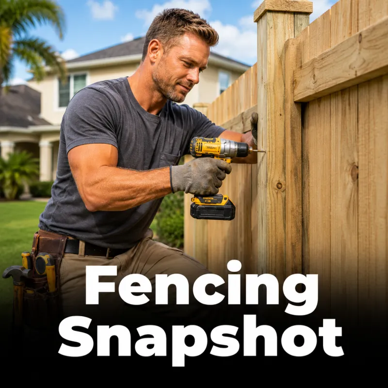 Fencing Installation Snapshot