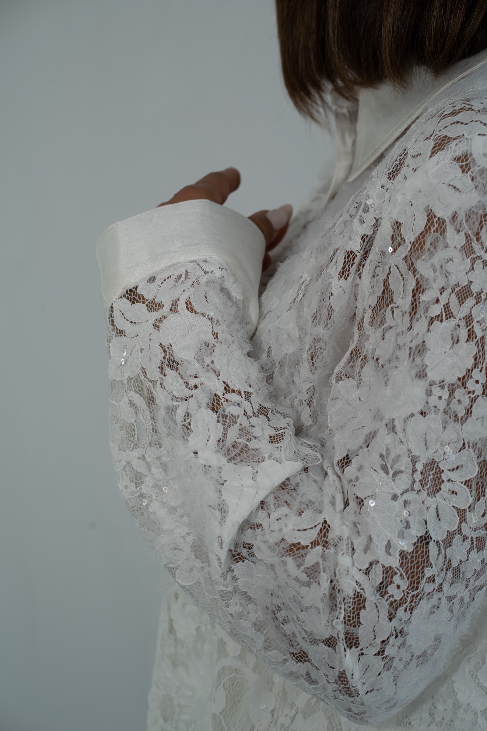 Camisa Encaje Relieve