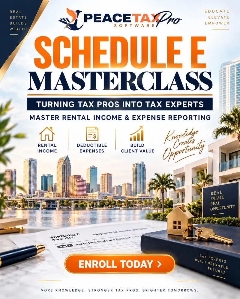 SCHEDULE E MASTERCLASS