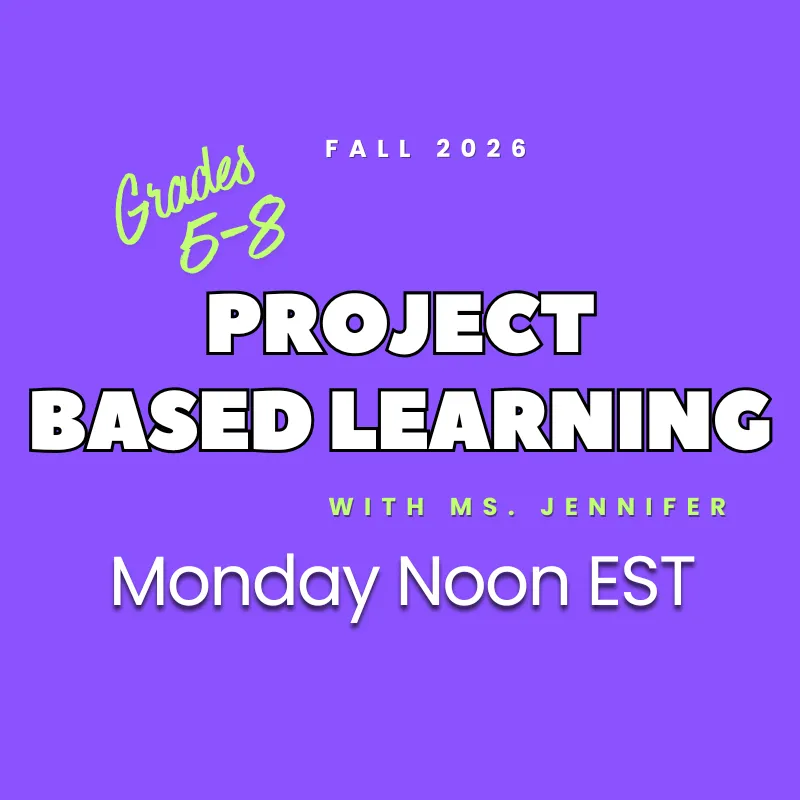 Project Based Learning- Grades 5-8