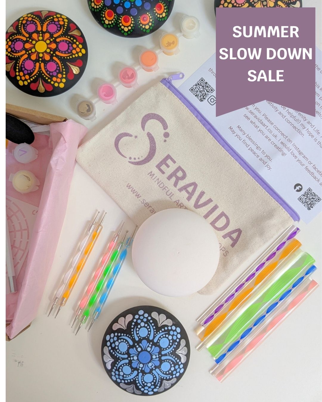 Mandala Stone Craft Kit 