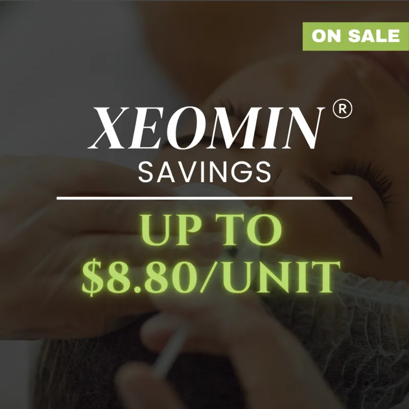 Xeomin® Savings – Up to $8.80/Unit