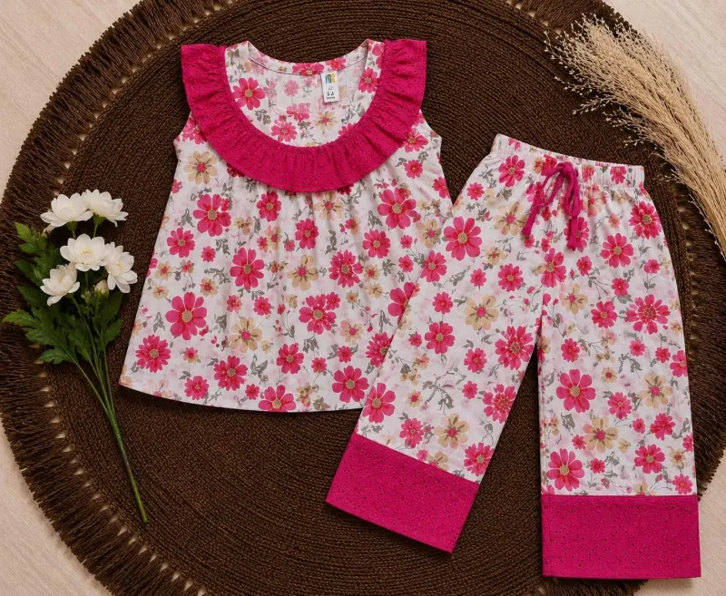 Two-Piece Girls’ Outfit – 100% Pure Cotton
