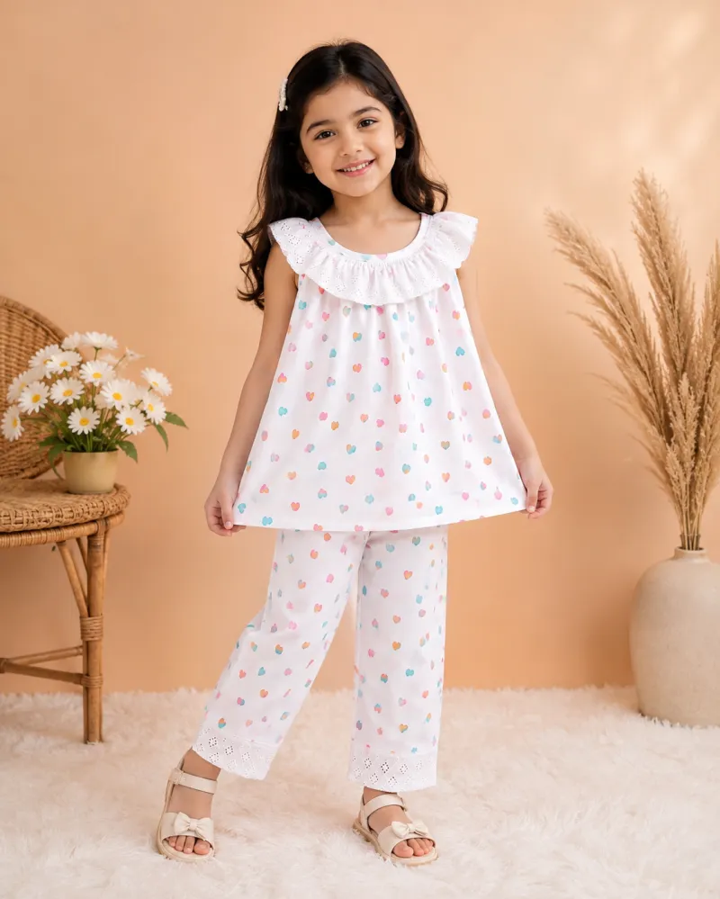 Two-Piece Girls’ Outfit – 100% Pure Cotton