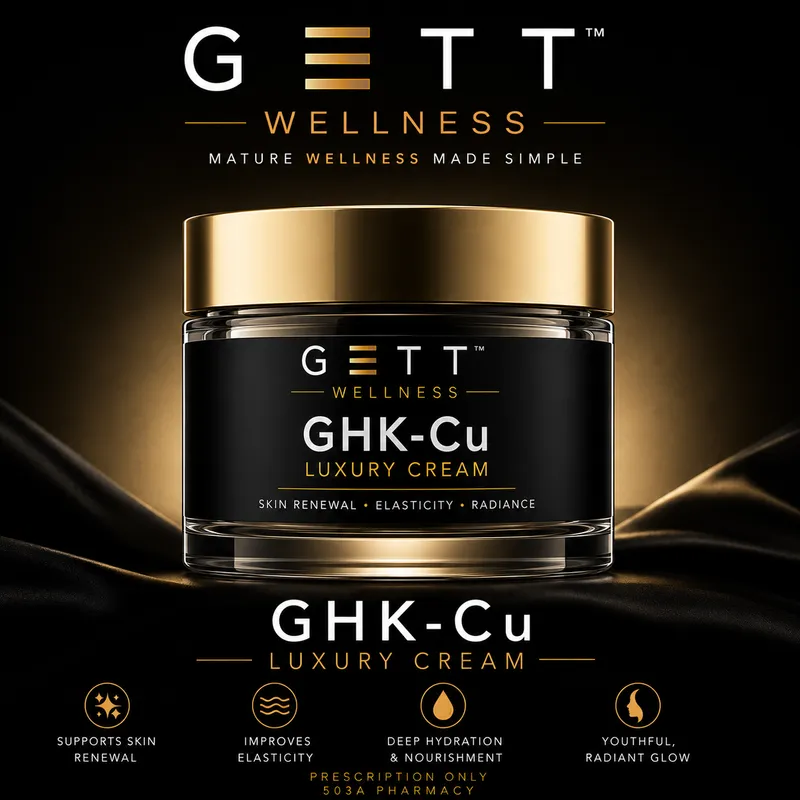 GHK-Cu Skin Cream  |  Luxury Skin Rejuvenation