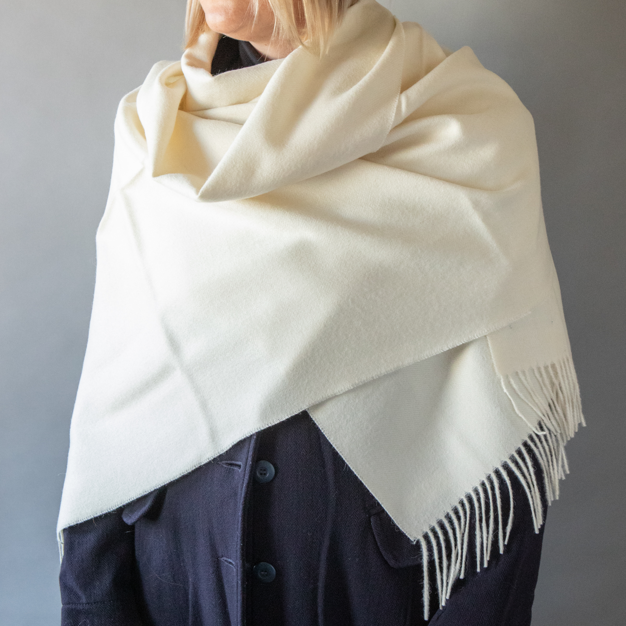 Alpaca Wool Scarf - 60 x 200cm
