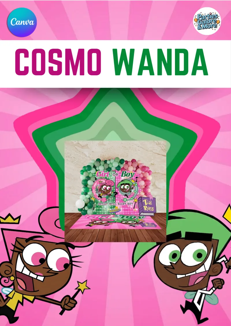 Cosmo Wanda Gender Reveal Bundle