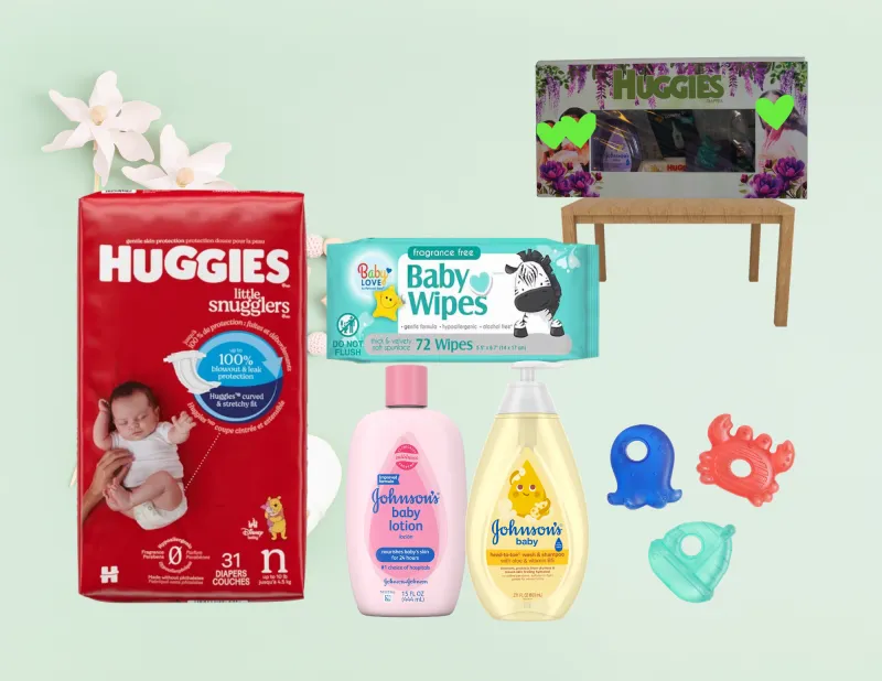 Peek-A-Boo Baby Essentials Filling & Styling Service-Upgrade 