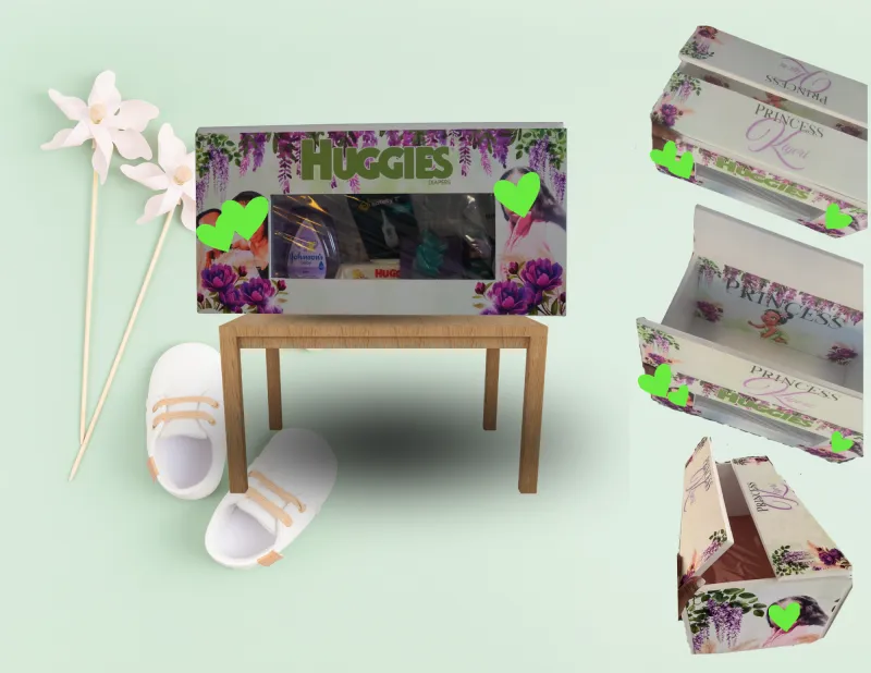 Peek-A-Boo Diaper Box