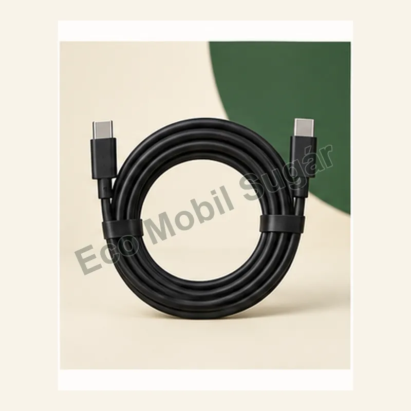 TESZT – USB-C töltőkábel 2 m – Fekete