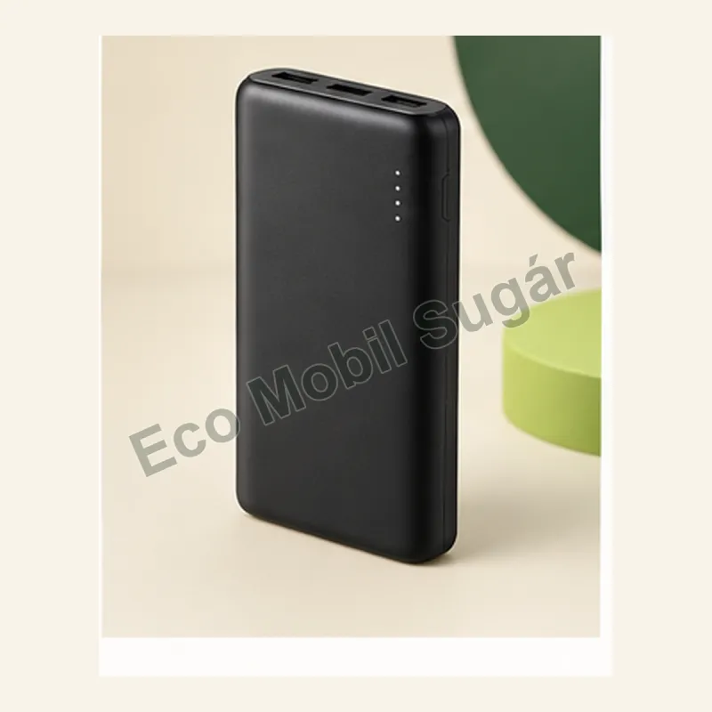 TESZT – Powerbank 10 000 mAh – Fekete