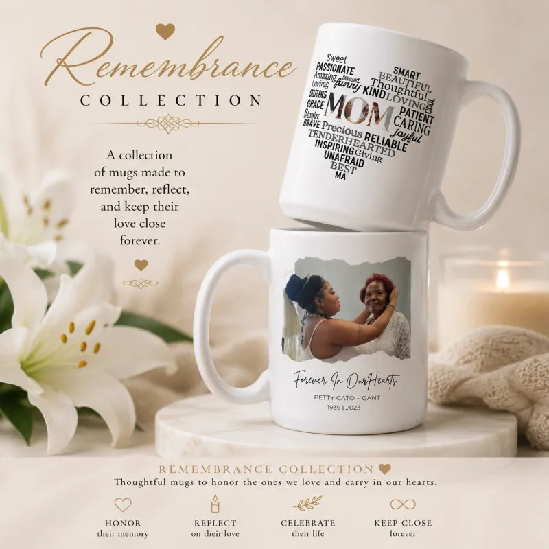Keepsake White Glossy Mug