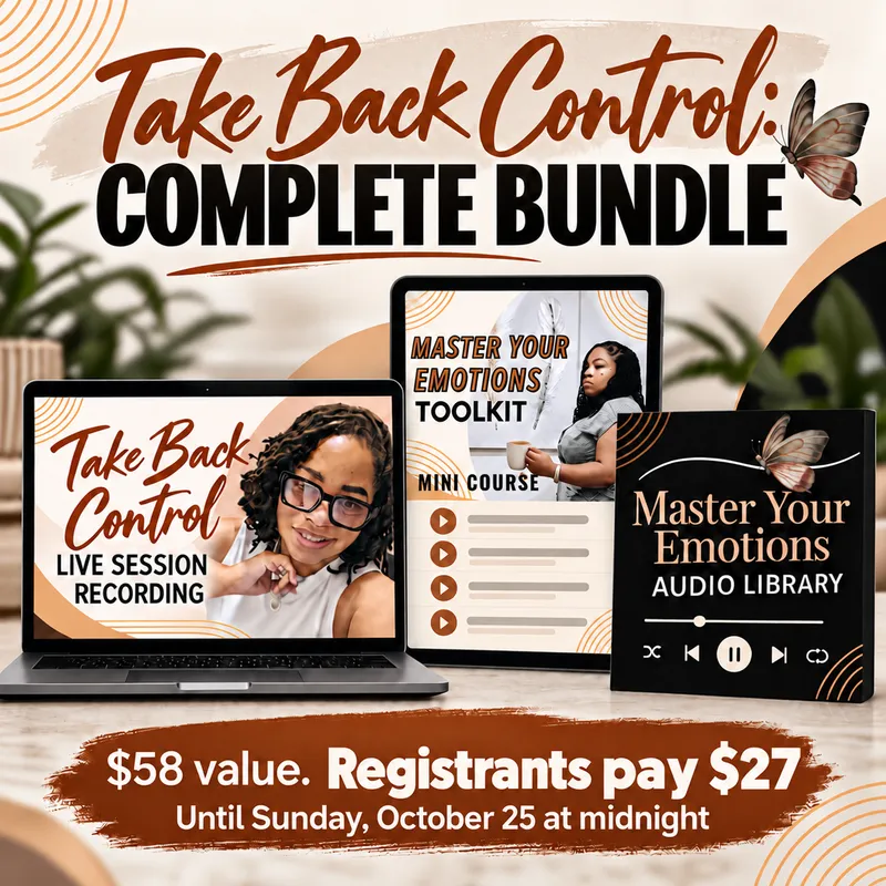 $27 Take Back Control: Complete Bundle (Course)