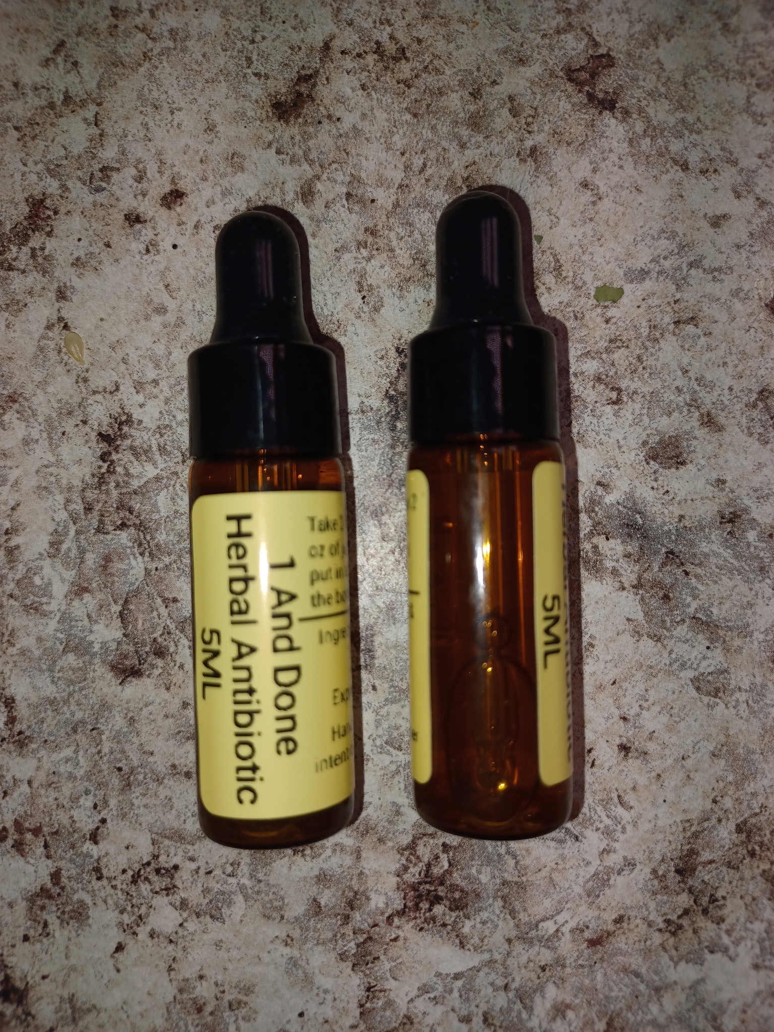1&Done Glycerin Base Herbal Antibiotic