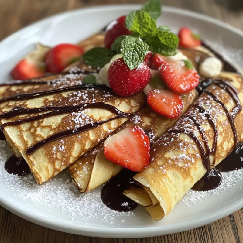 Crêpes Sucrées
