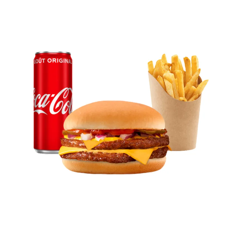 Double Cheese Menu